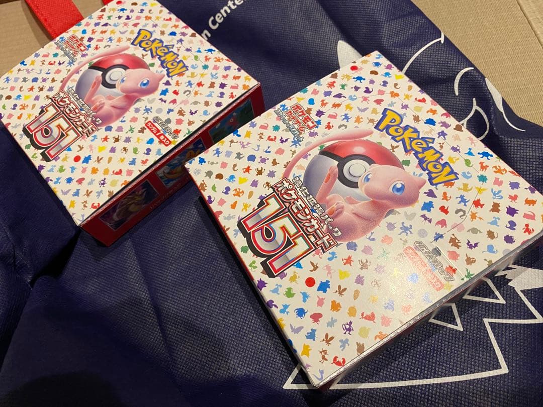 ポケモンカード 151 BOX未開封 シュリンクなし 2箱