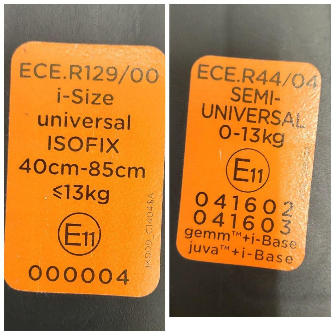 【クリーニング済】ジョイー i-Snug i-Base ISOFIX