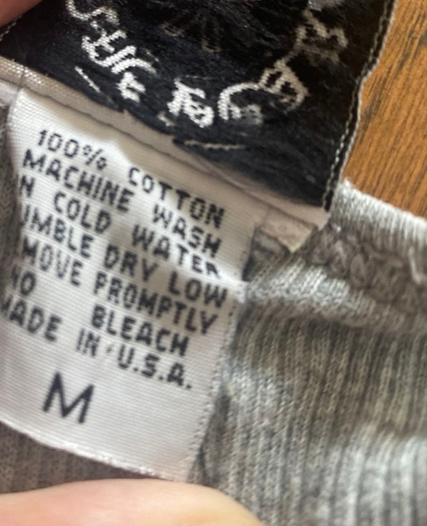 クロムハーツ 激レア　ビンテージ　正規品　蛍光オレンジ×グレー　タンクトップ