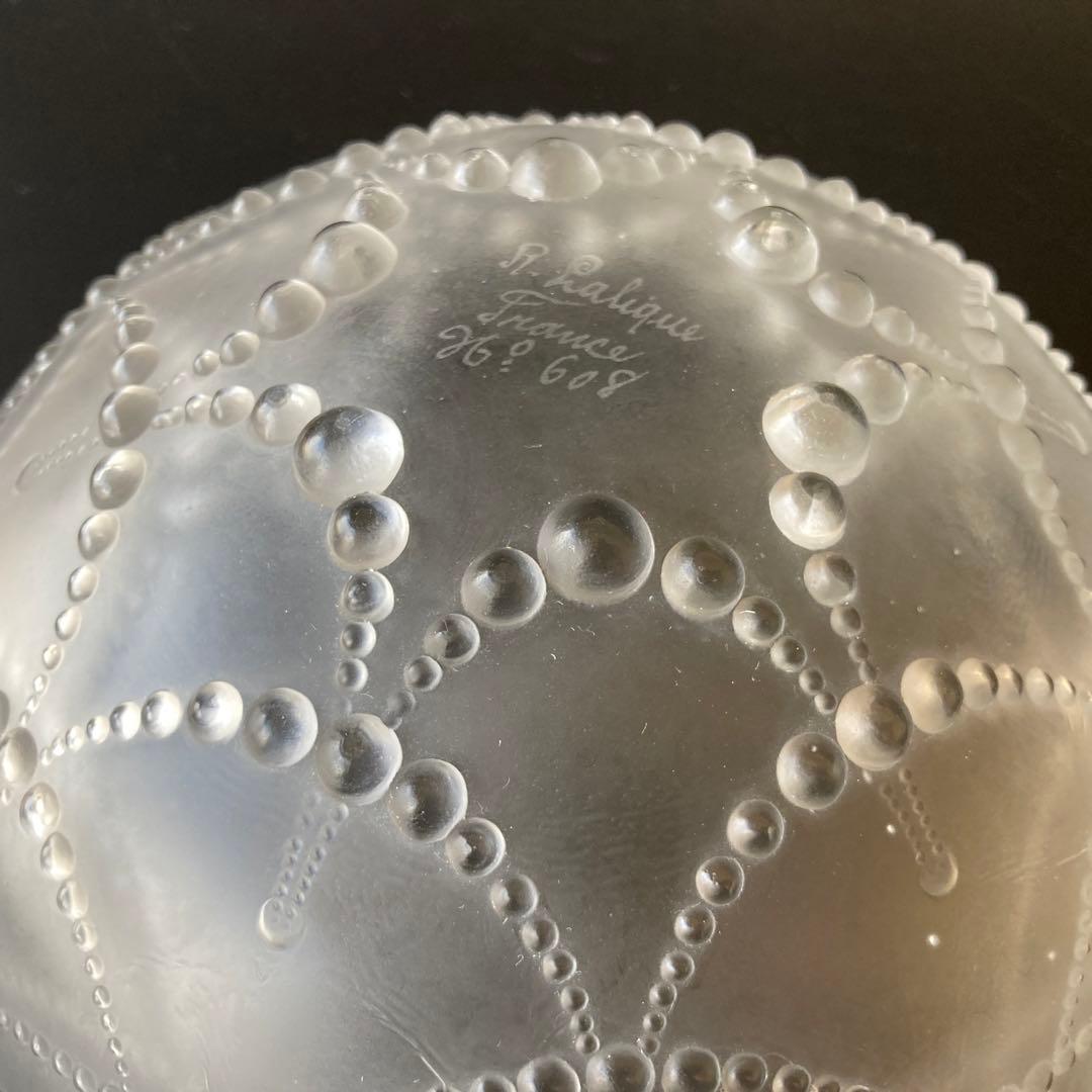 ルネ・ラリック 真珠文硝子鉢 Perles パール ボウル 1925年