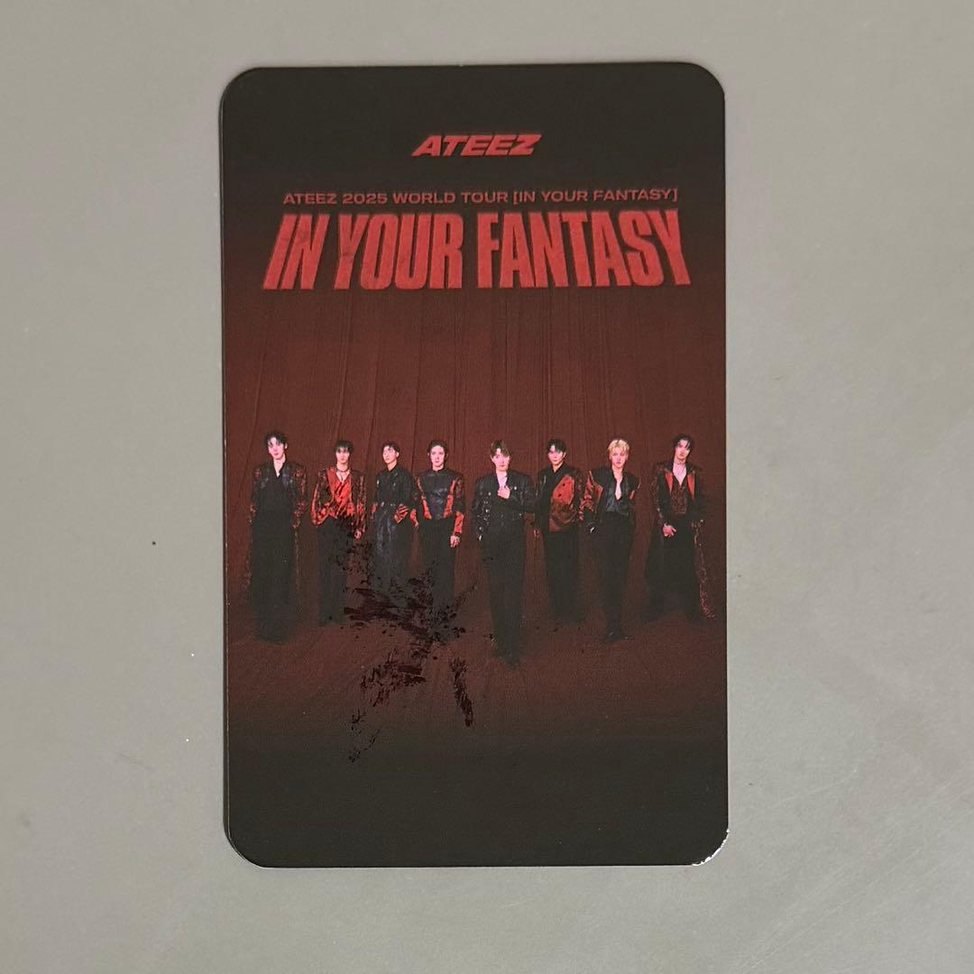 ATEEZ VIP特典 トレカ 直筆サイン入り サン - メルカリ