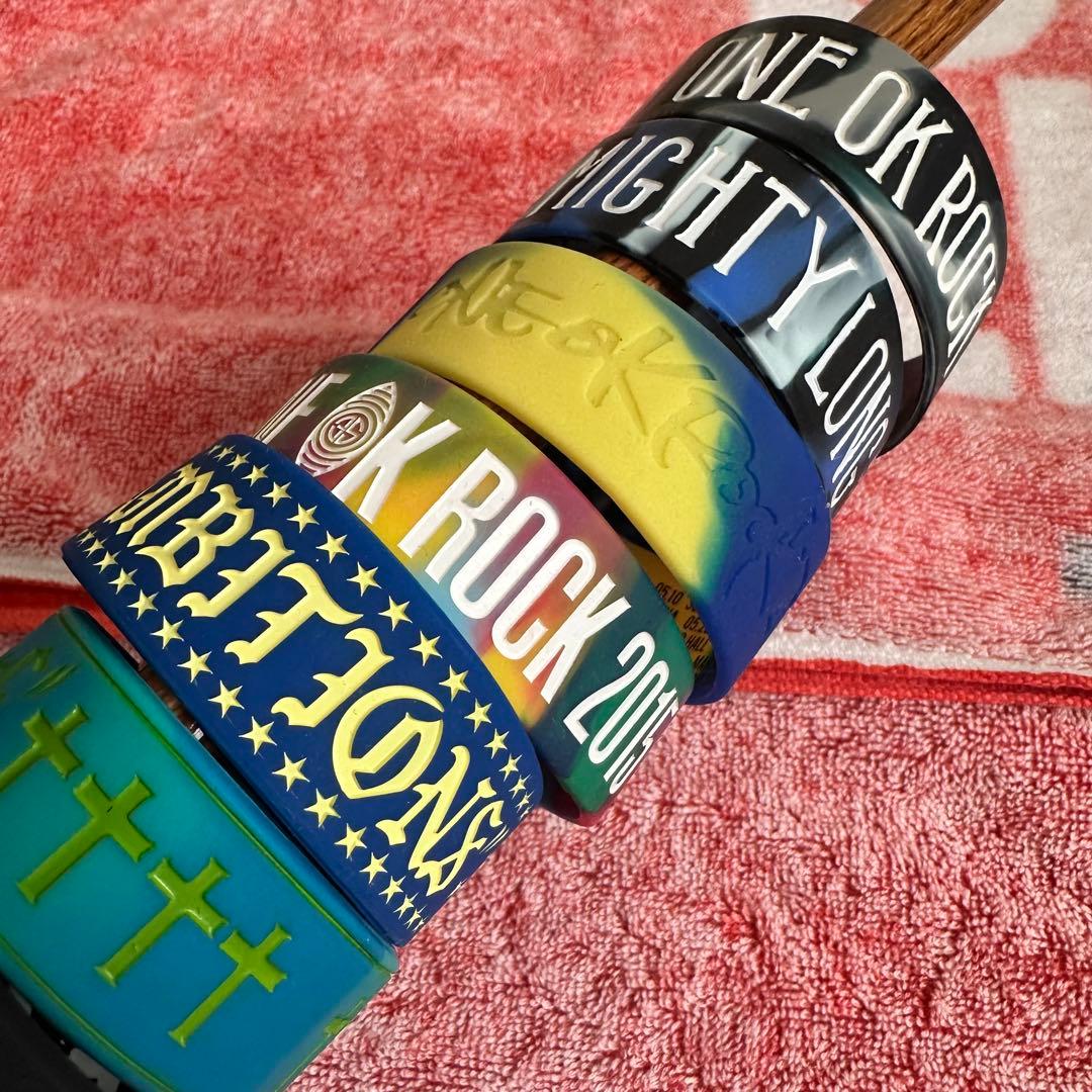 72】ONE OK ROCK ワンオク ラバーバンド(全11種 - メルカリ