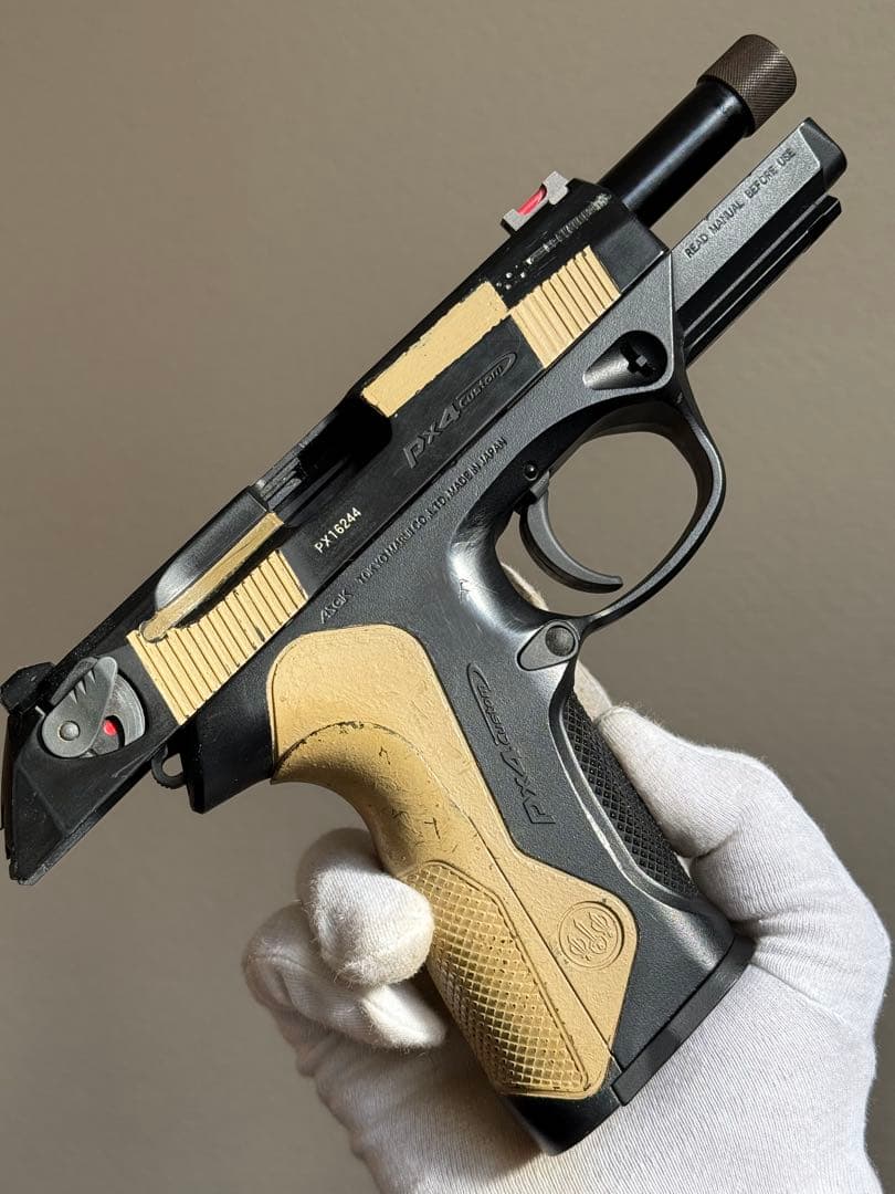 マルイ ベレッタ Px4 14mm逆ネジ バレル カスタム ガスブロ ガスガン