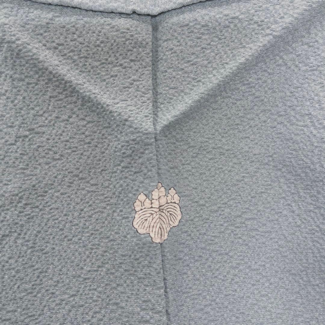 色無地 着物 秘色色（ひそくいろ） 正絹 未使用 しつけ糸付き 正絹色