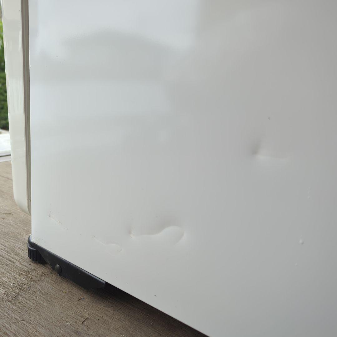 N*H　クリーム色レトロ冷蔵庫 ナショナル ウィル NR-B26B1