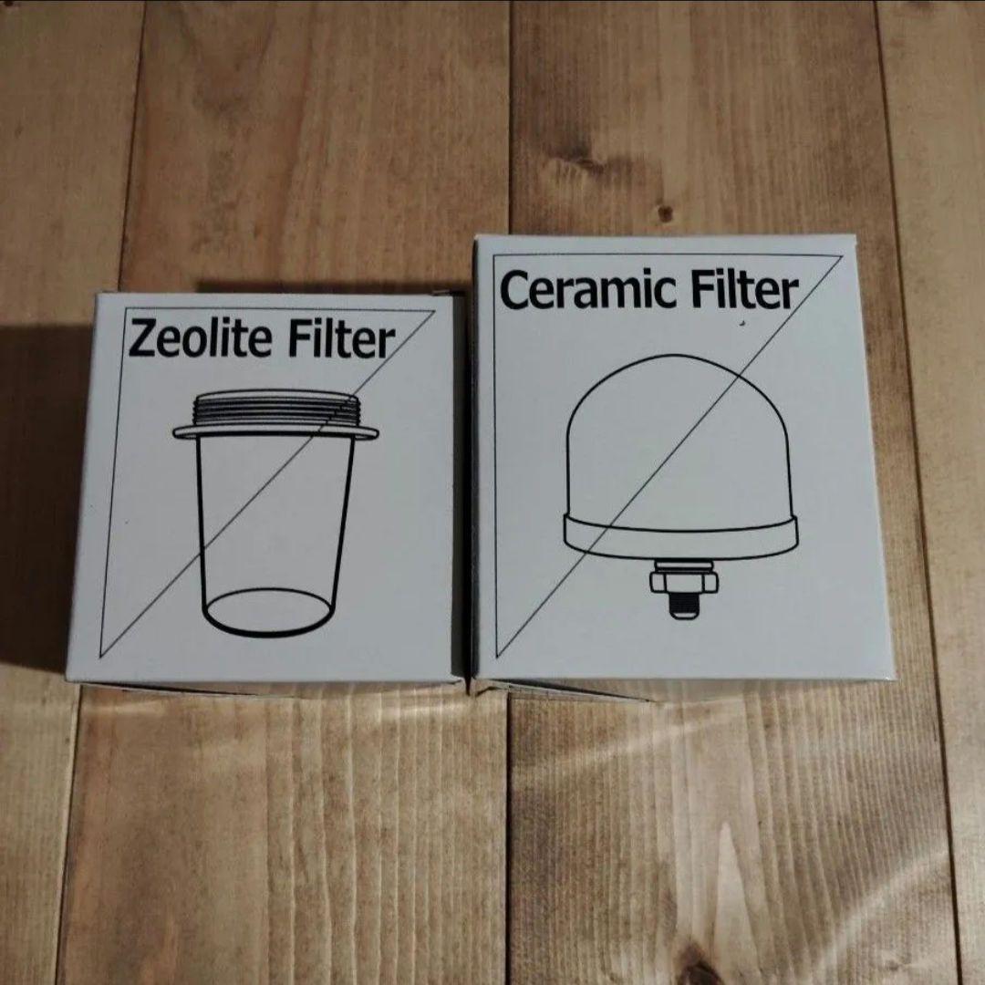 ② エコウォーター 新品未使用 セラミックフィルター ゼオライト