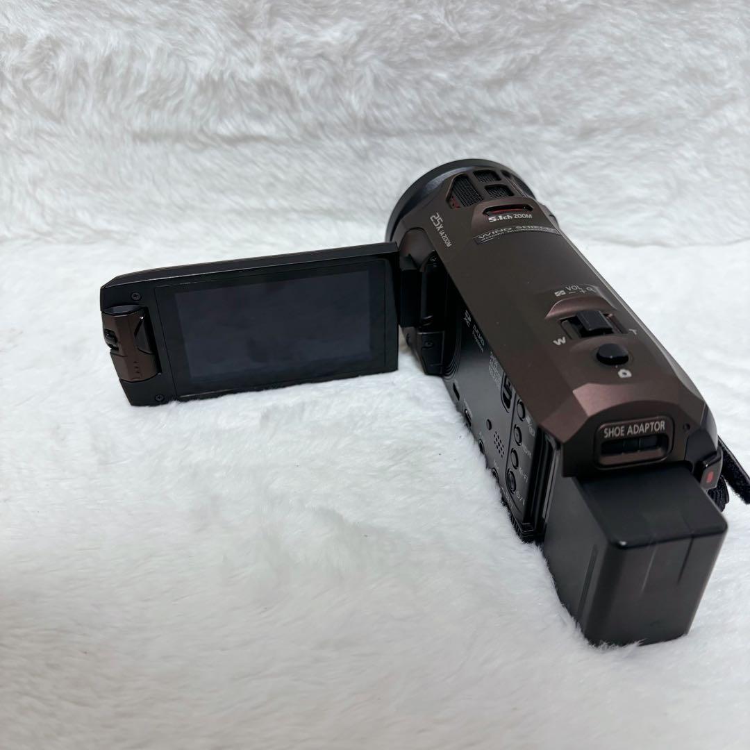 【極美品】Panasonic HC-WX995M 4Kビデオカメラ