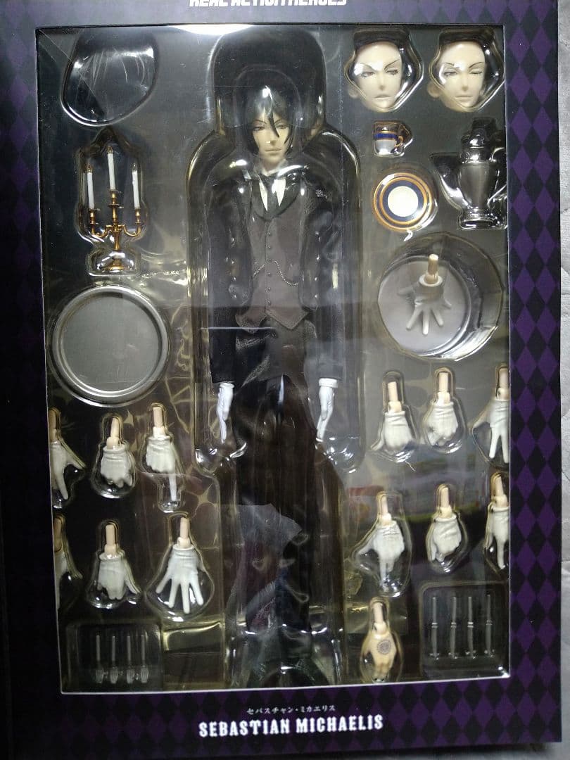 【未開封】黒執事 リアルアクションヒーローズ、セバスチャン・ミカエリス