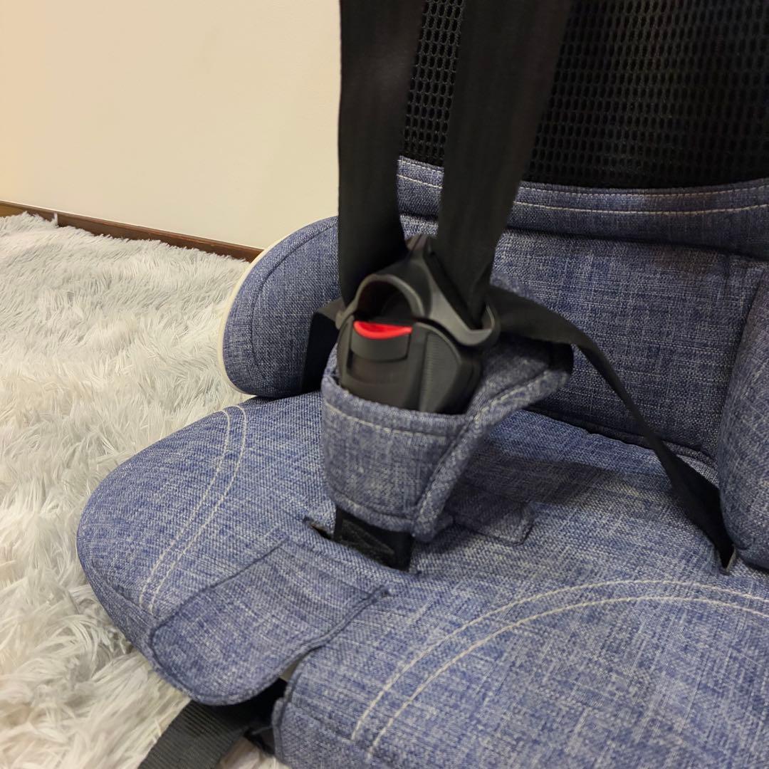 極美品 日本育児 トラベルベストECプラス デニム 未使用級