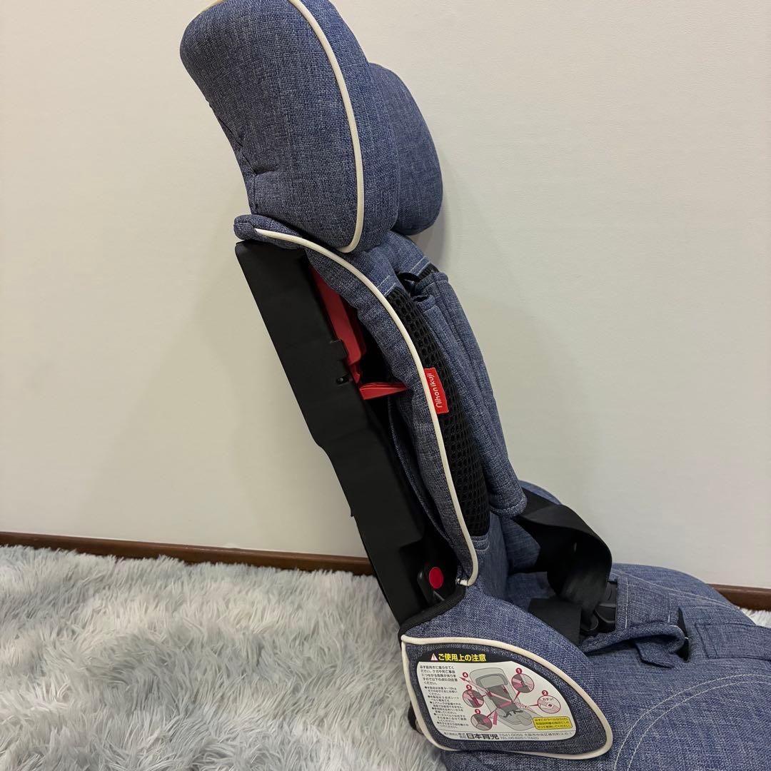 極美品 日本育児 トラベルベストECプラス デニム 未使用級