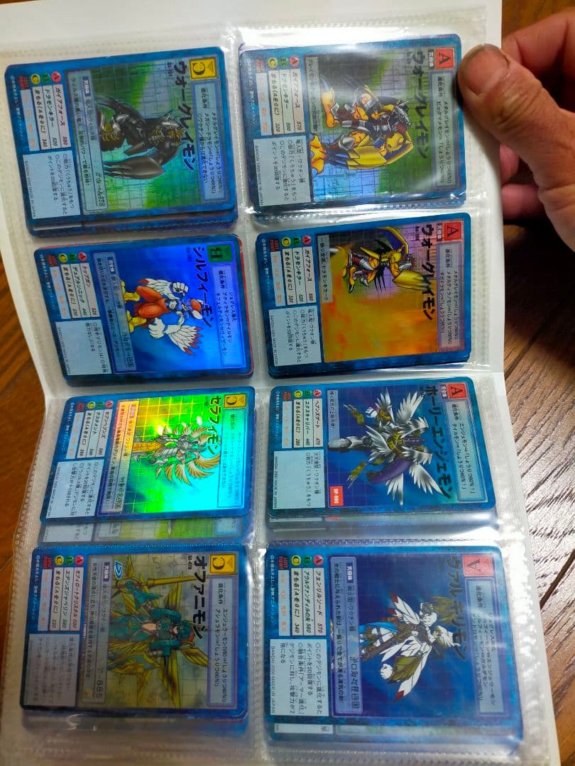 当時物の旧デジモンカード　オフィシャルファイル付
