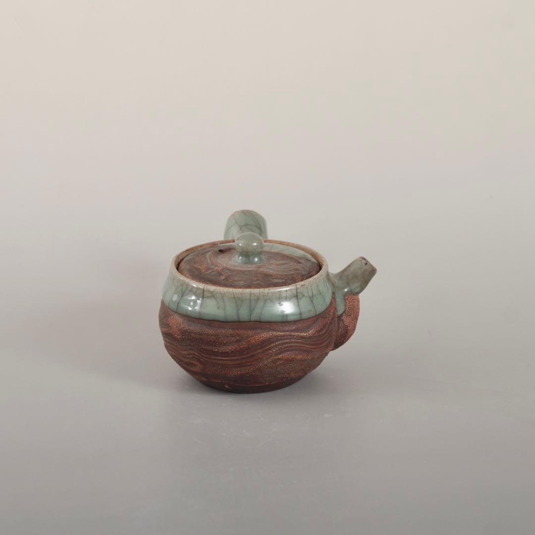 古作 大堀相馬焼 急須 煎茶道具 古美術 古道具 アンティーク