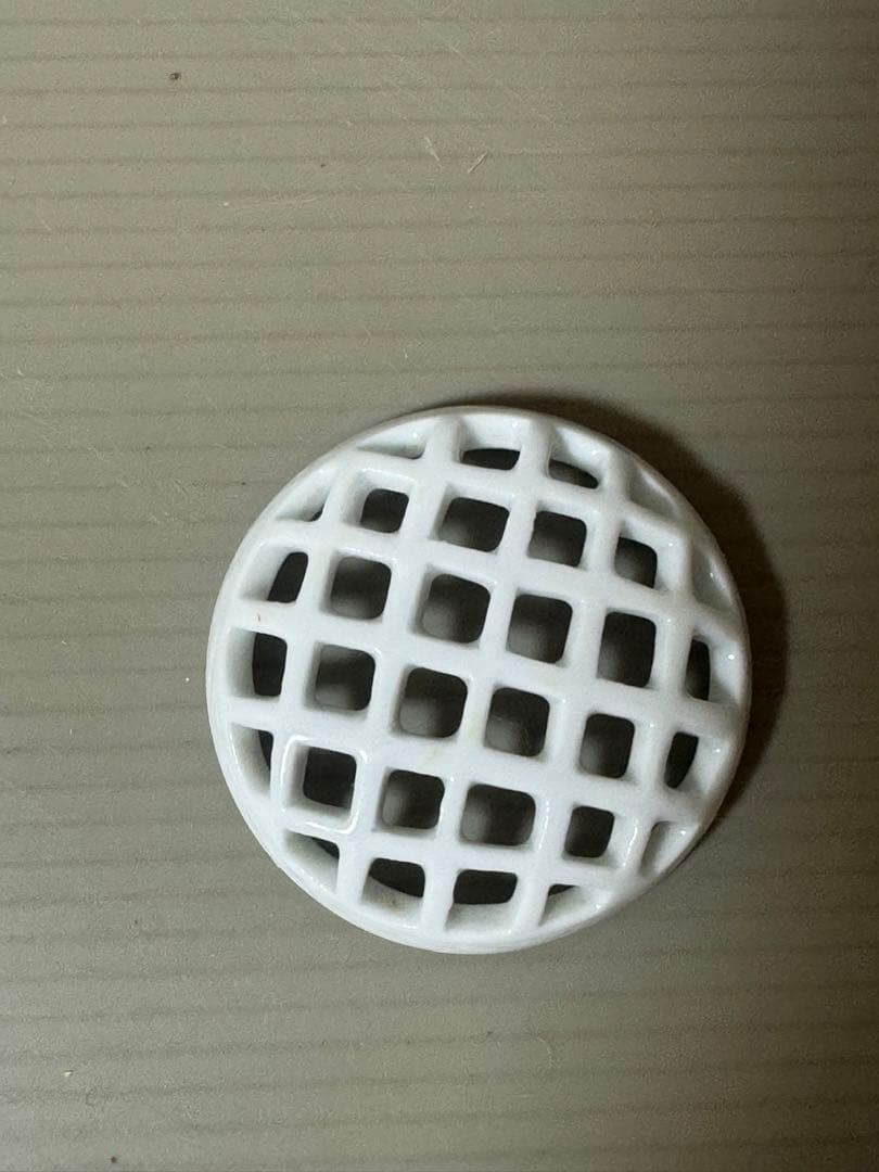 2182 鍋島焼 白磁 透かし 香炉 美術品・アンティーク・コレクション