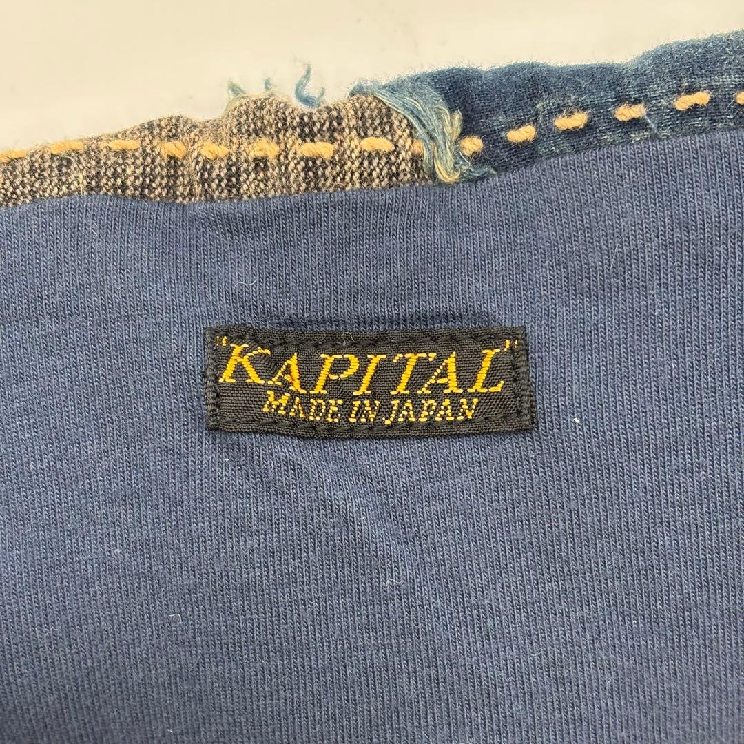 極美品 キャピタル BORO GAUDY KESAマフラー マルチカラー - メルカリ