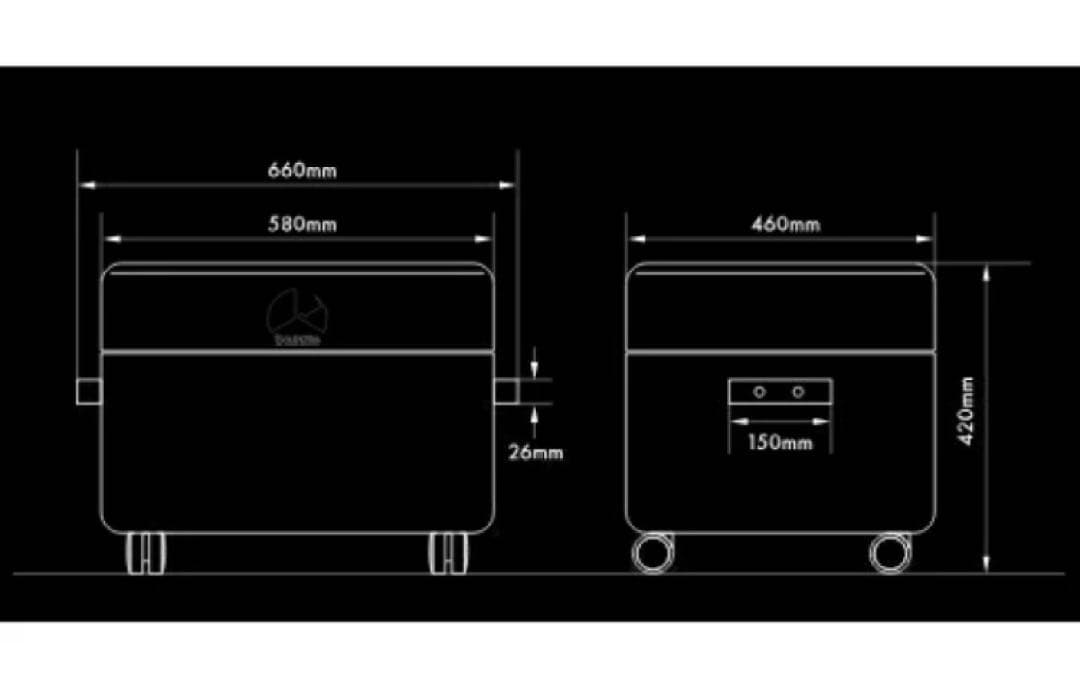 ストレージオットマン BOT-410 ビーズ　Bauhutte 未使用