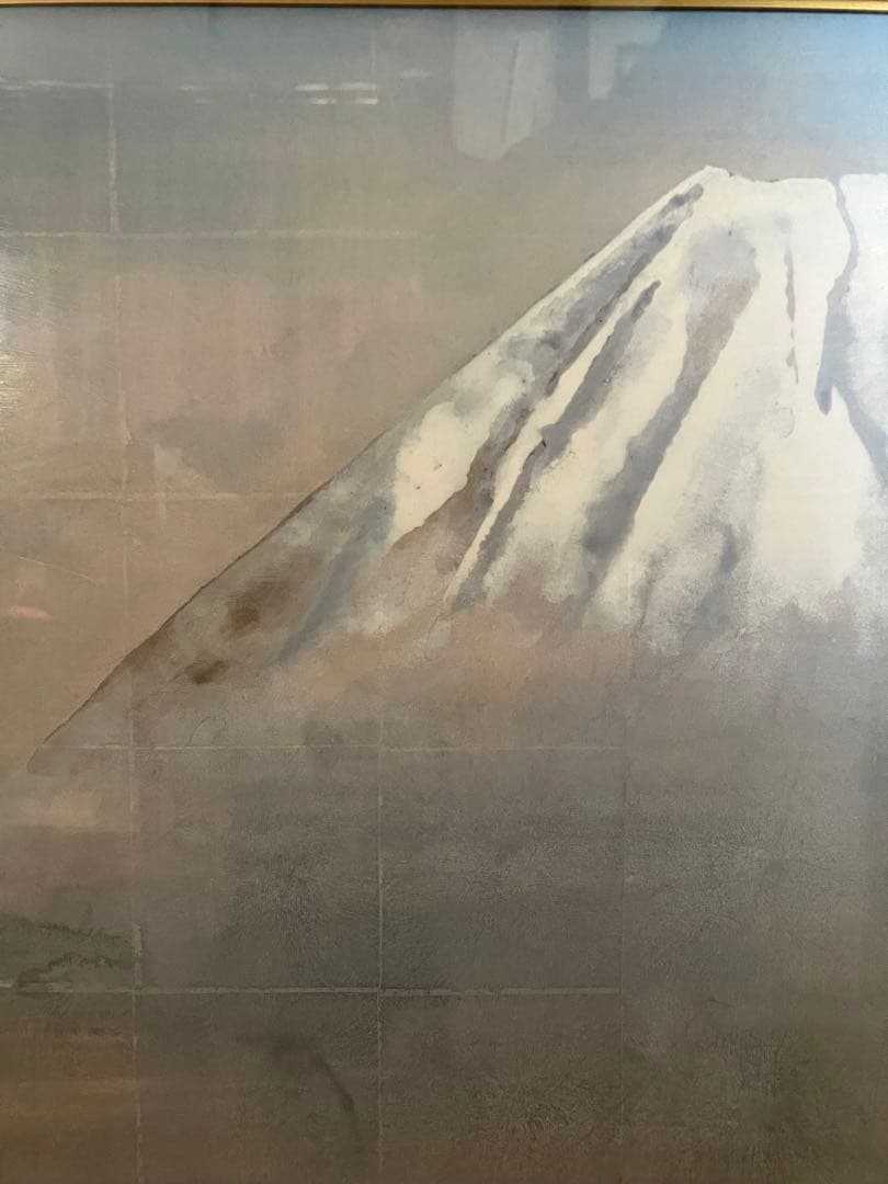 富士山 （複製画） 奥村土牛 精進湖