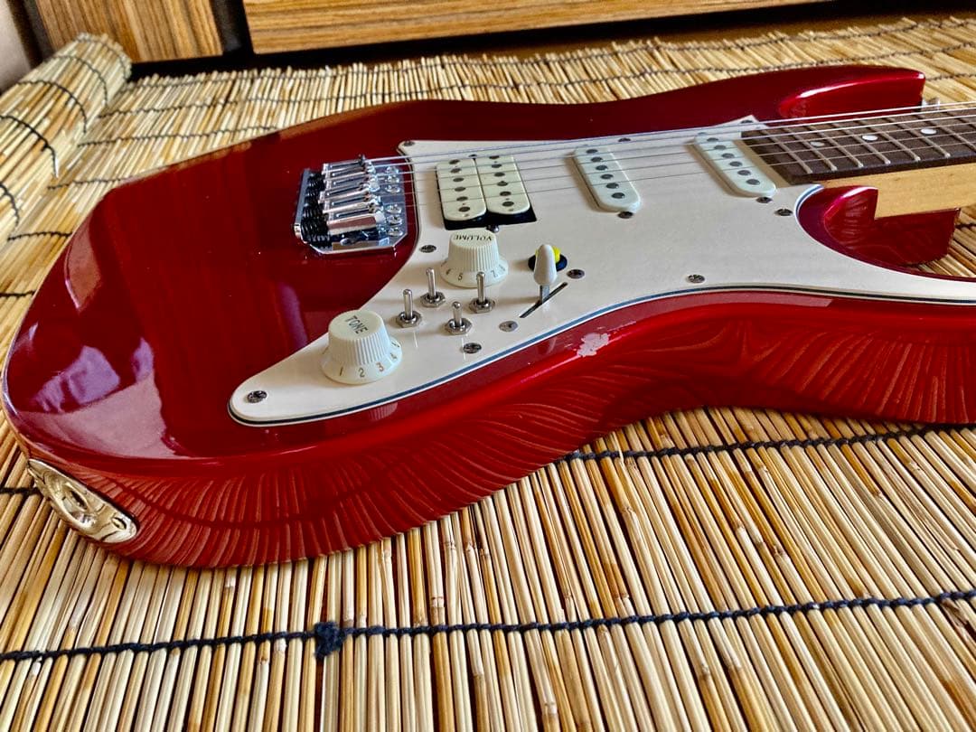 ☆鮮やかなメタリックレッド 新機能満載 Ibanez GIO ST