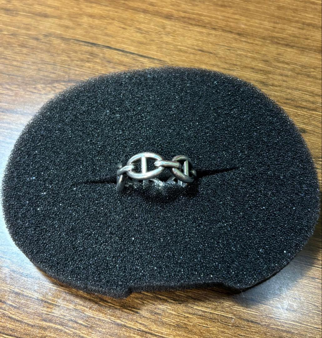 ugさん専門　エルメス シェーヌダンクル リング シルバー 925 #52