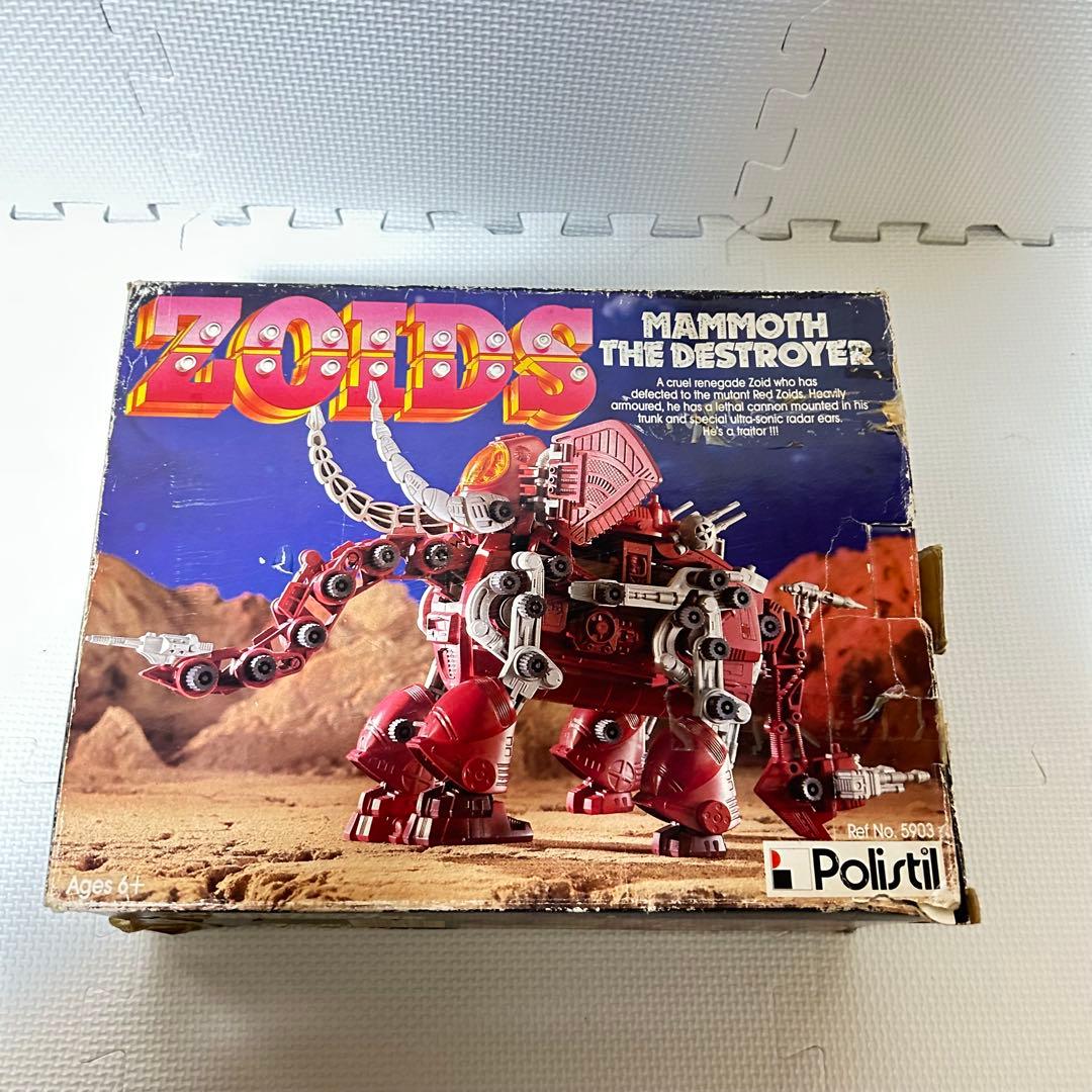 旧ゾイド MAMMOTH THE DESTROYER 外箱 説明書付属 マンモス 旧ゾイド MAMMOTH THE DESTROYER 外箱 説明書付属 マンモス