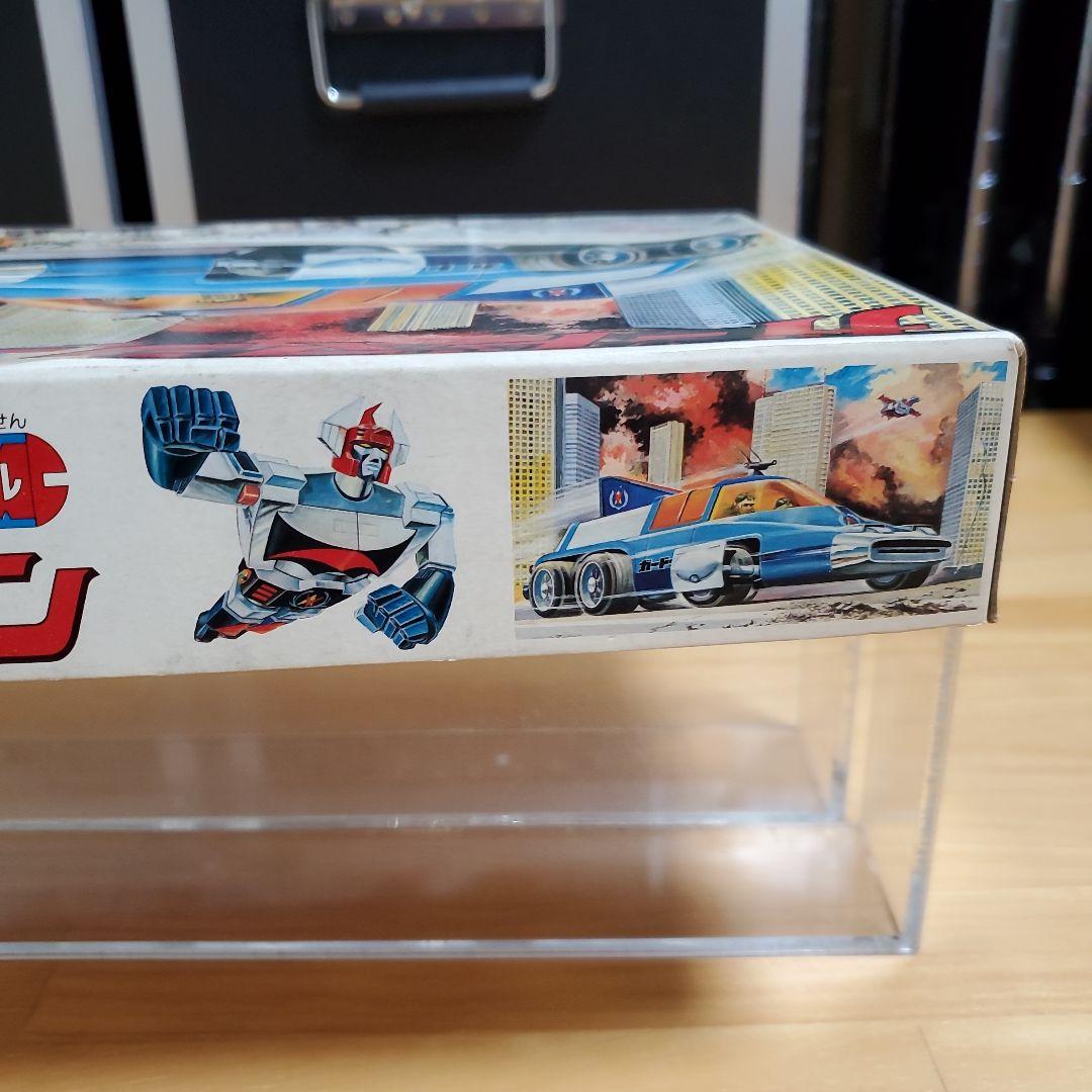 ダンガードA ガードマシン ゼンマイ プラモデル｜70年代旧バンダイ製
