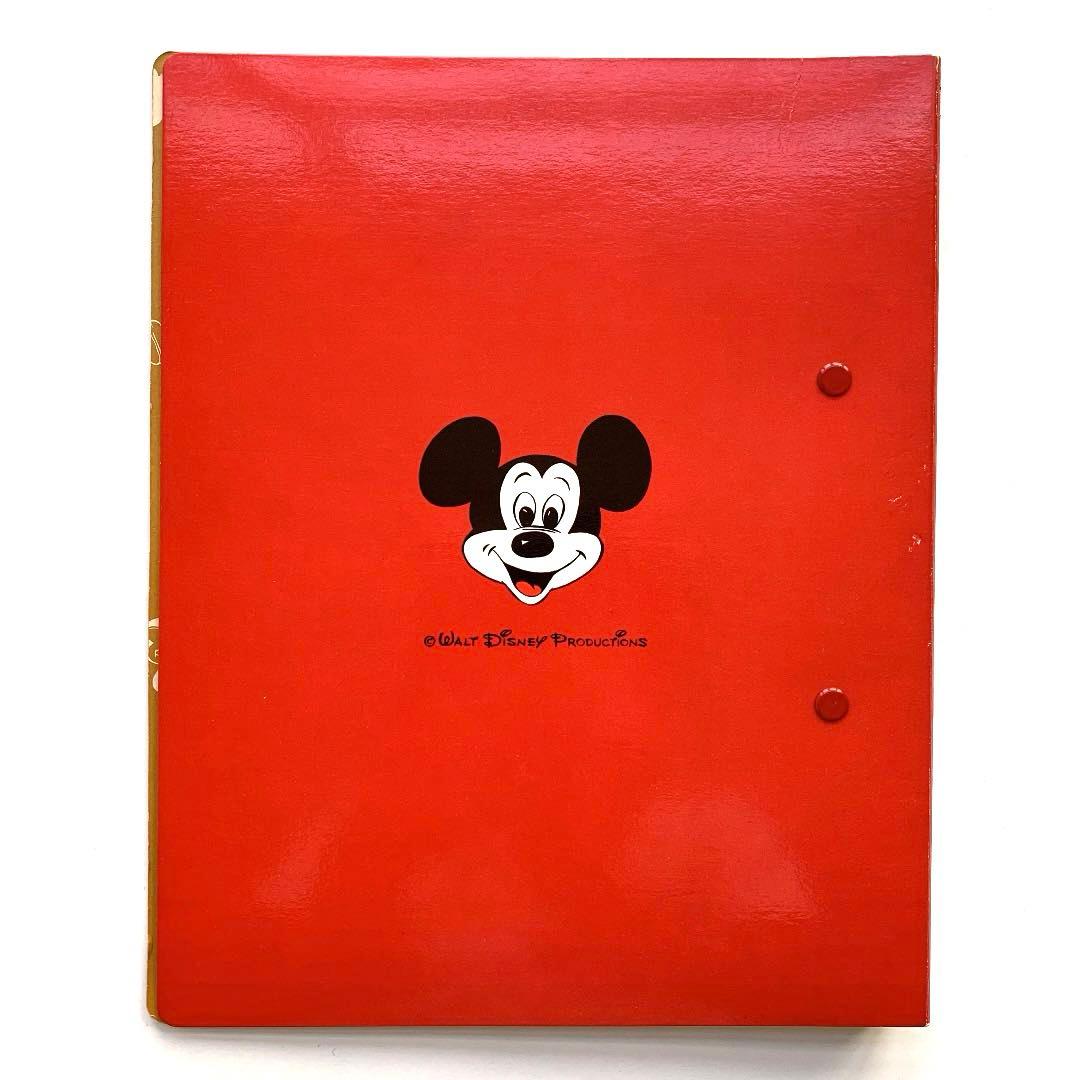 ミッキー ミニー バインダー レトロ - メルカリ