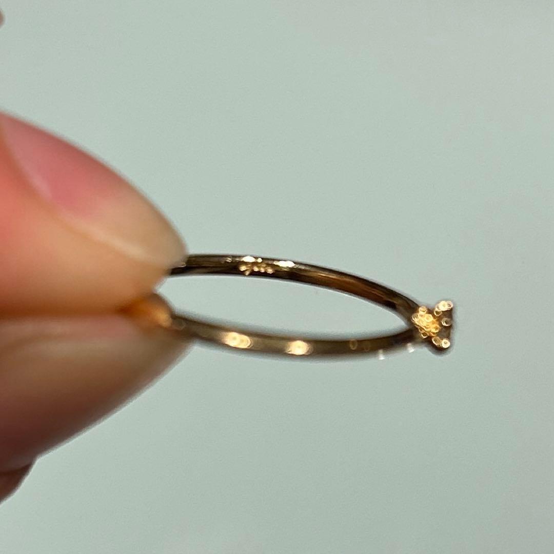 【1/12まで限定価格】agete リング　K18