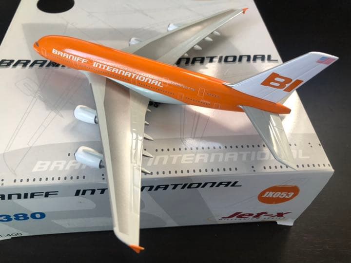 航空機・ヘリコプター Jet-X 1/400 JX053 A380QC BRANIFF