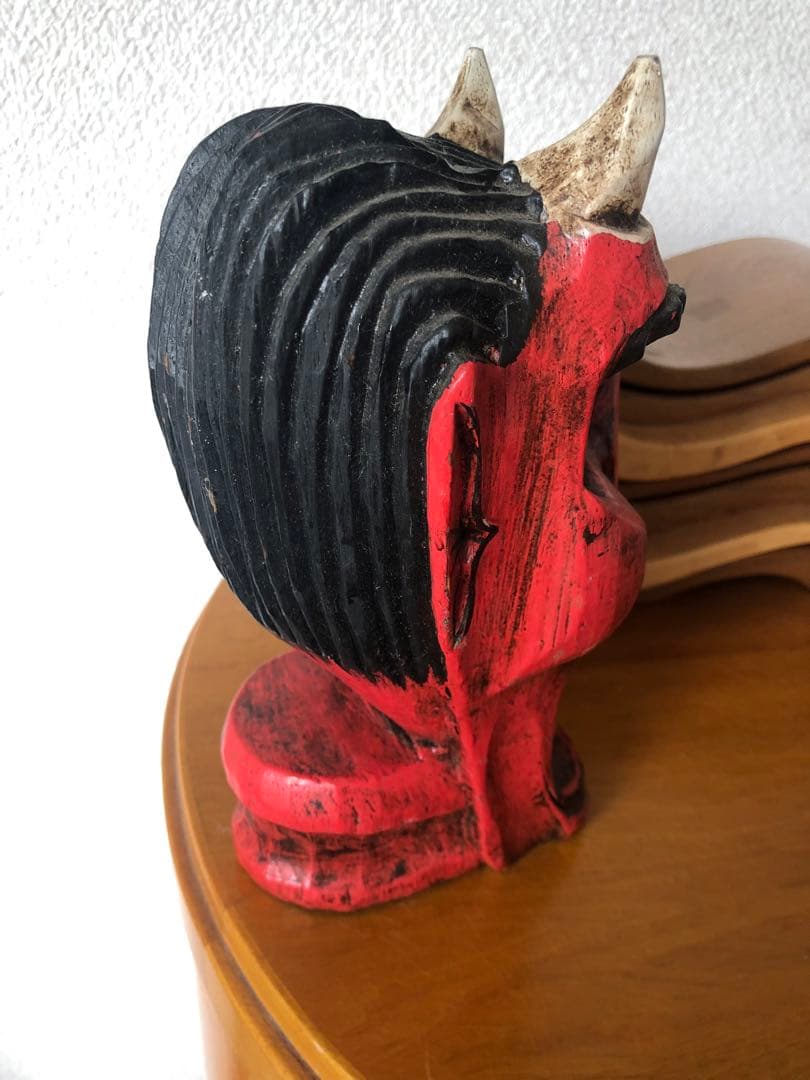 ビンテージ デビル 悪魔 Devil ミッドセンチュリー アンティーク 置物