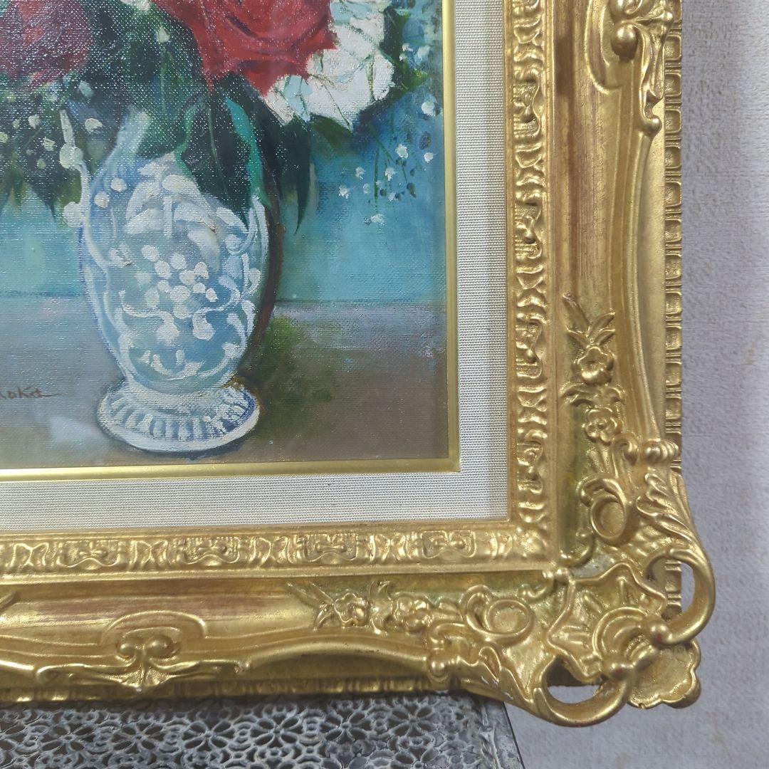 F4号油彩画（額縁入り)No.54