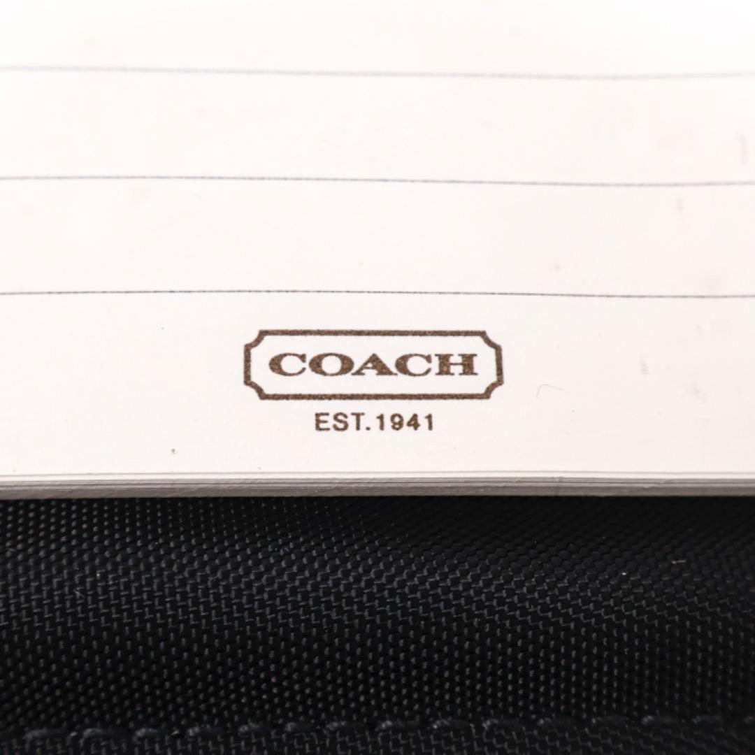 H3749-32◾️オールドコーチ レザー マルチケース レザーバインダー A4