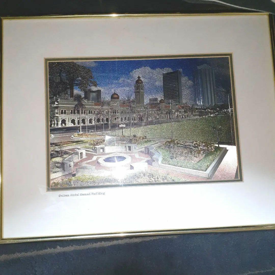 メタルエッチング クアラルンプール 絵画