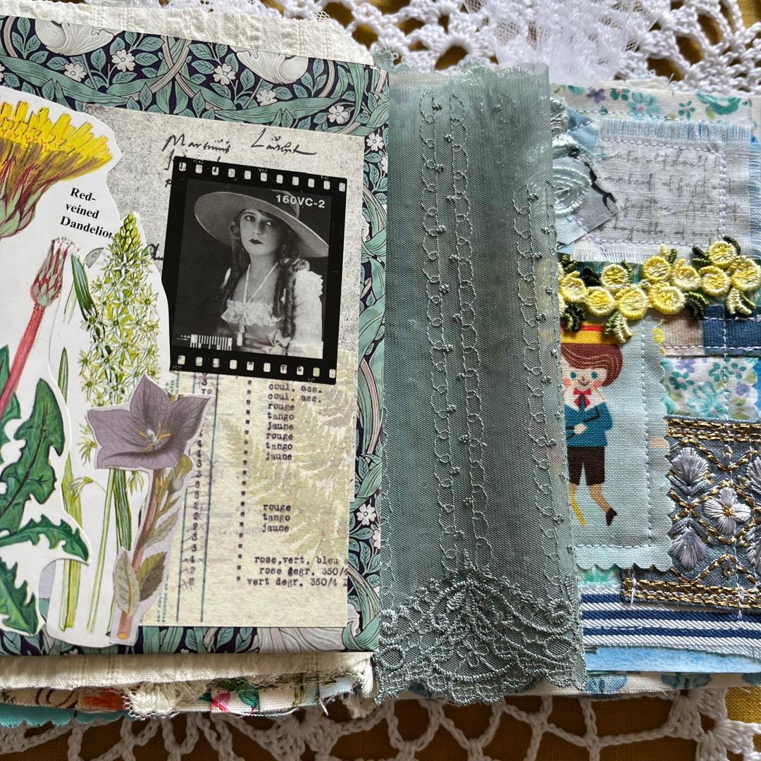 ファブリック　ジャーナル　Summer Garden＊