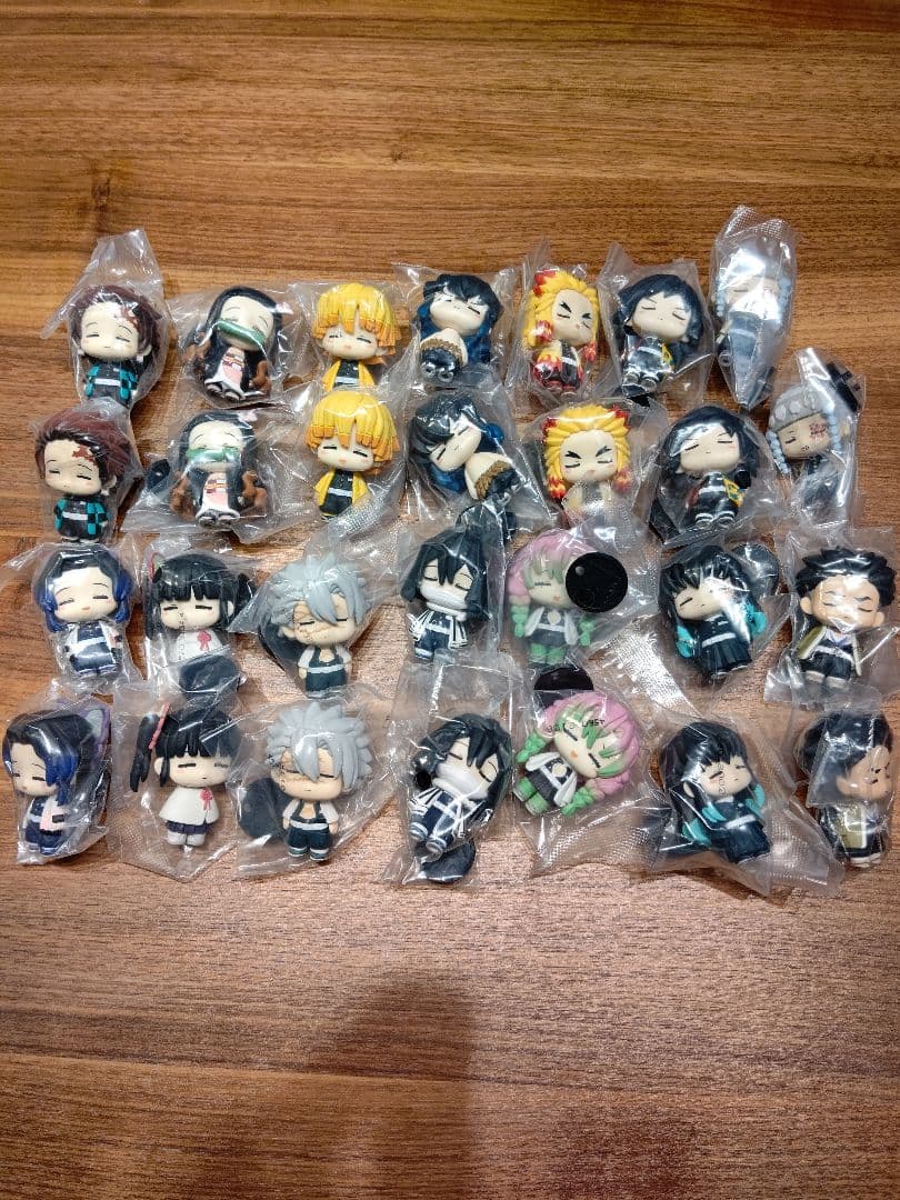ナムコ限定 鬼滅の刃 コレクションミニフィギュア つむりずむ 全14種 2