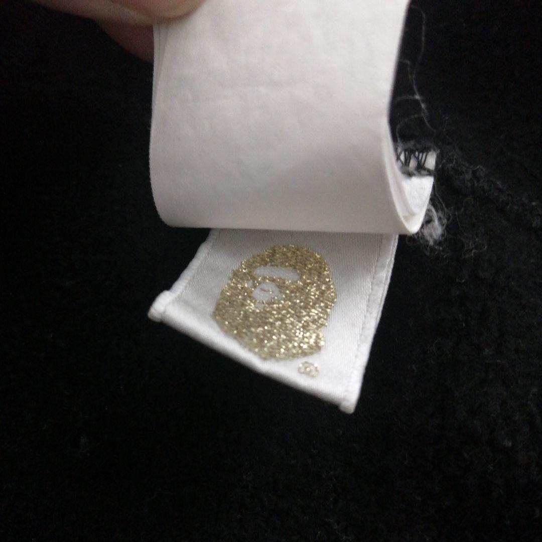 A Bathing Ape アベイシングエイプ 裏起毛ジップアップパーカー S