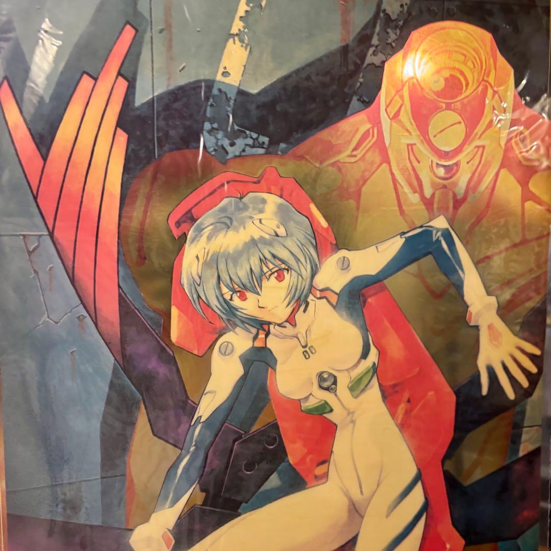 【未開封品】エヴァンゲリオンアートクリスタル 透明ポスター綾波レイ