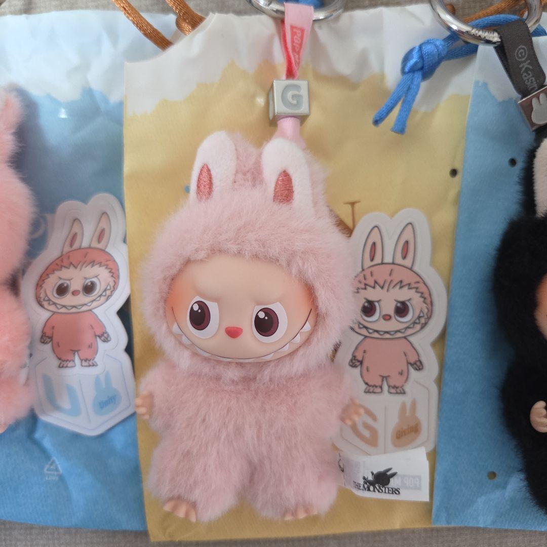 ポップマート ラブブ PIN FOR LOVE ぬいぐるみ ペンダント 5点