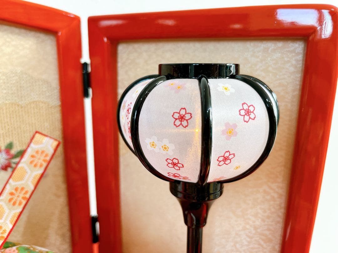 伝統的なひな人形セット　※オマケ付き