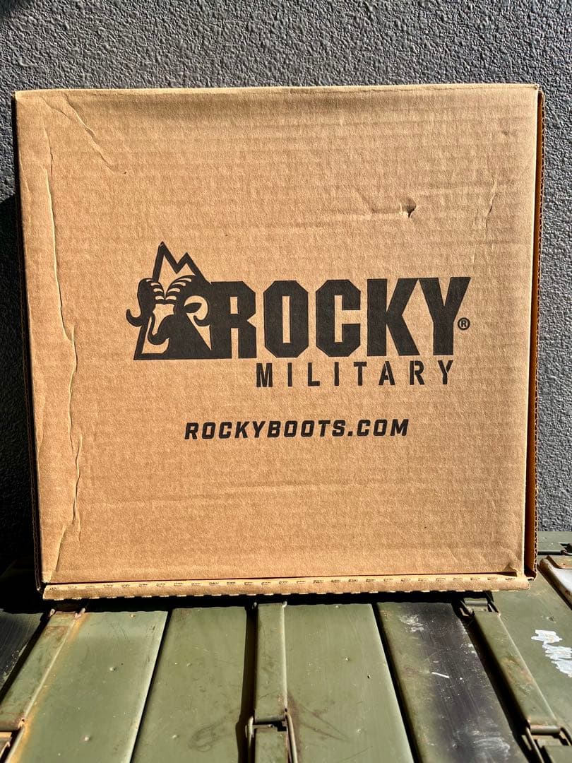 米軍放出未使用品Rocky社 米国製タクティカルブーツスチールトゥ入り