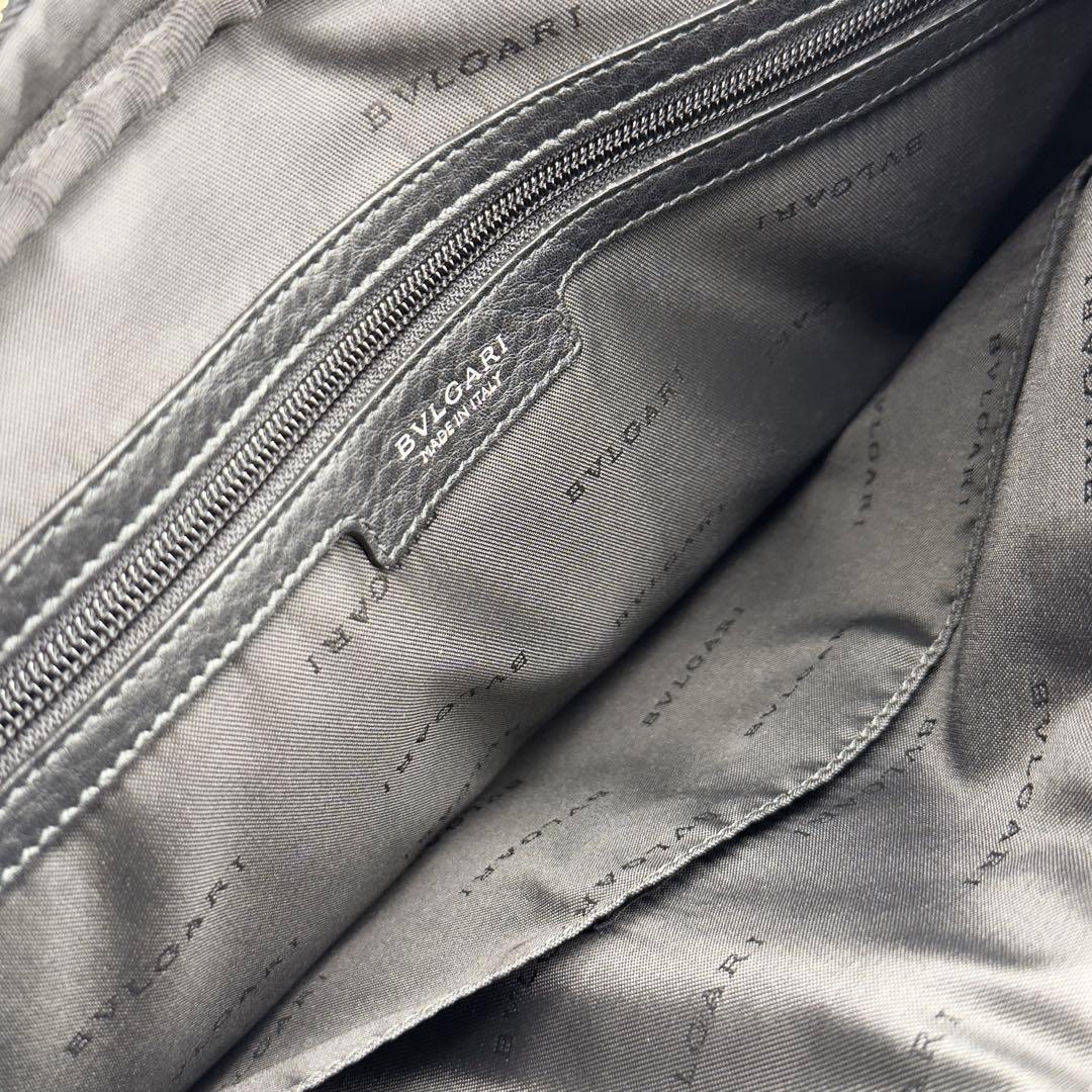 極美品✨ BVLGARI ブルガリ アーバン2way ビジネスバッグ 本革 黒