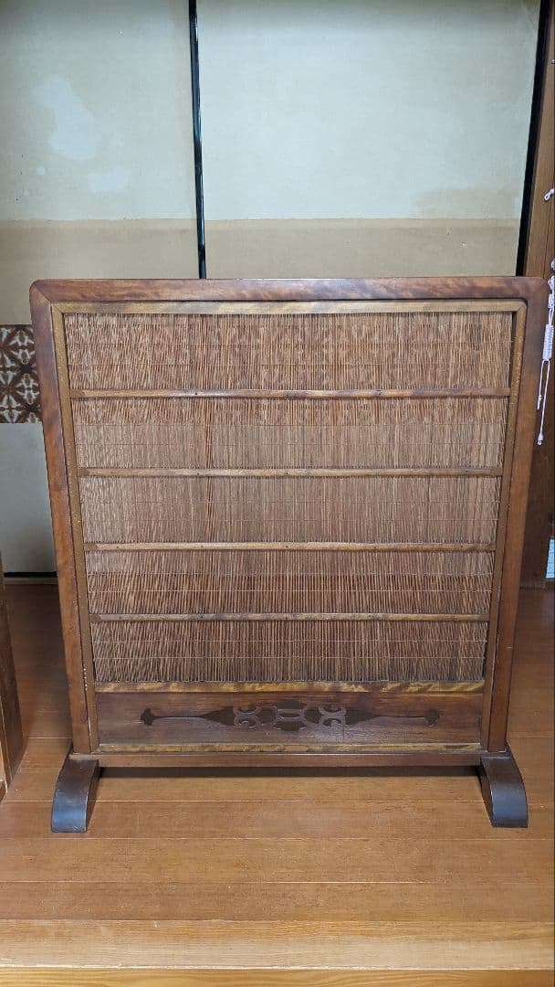 和レトロ家具】 衝立 ついたて パーテーション 古民家風 衝立 和風