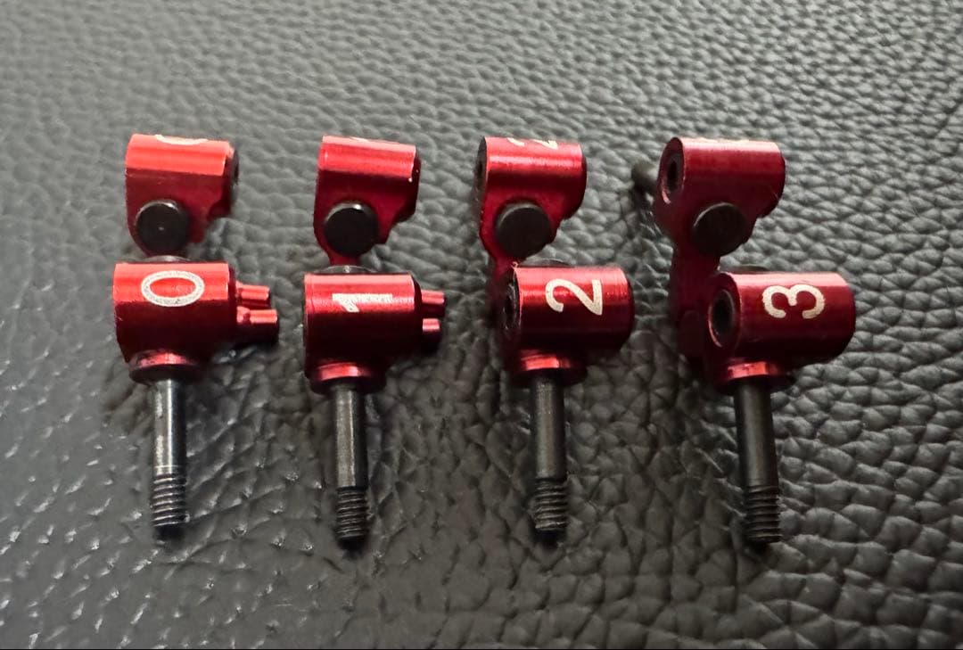 京商　ミニッツ　MS専用 ステアリングブロック MR-03 0度〜3度セット