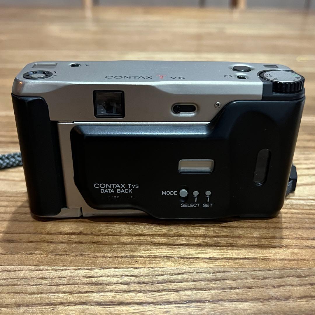 CONTAX TVS シルバー コンパクトフィルムカメラ
