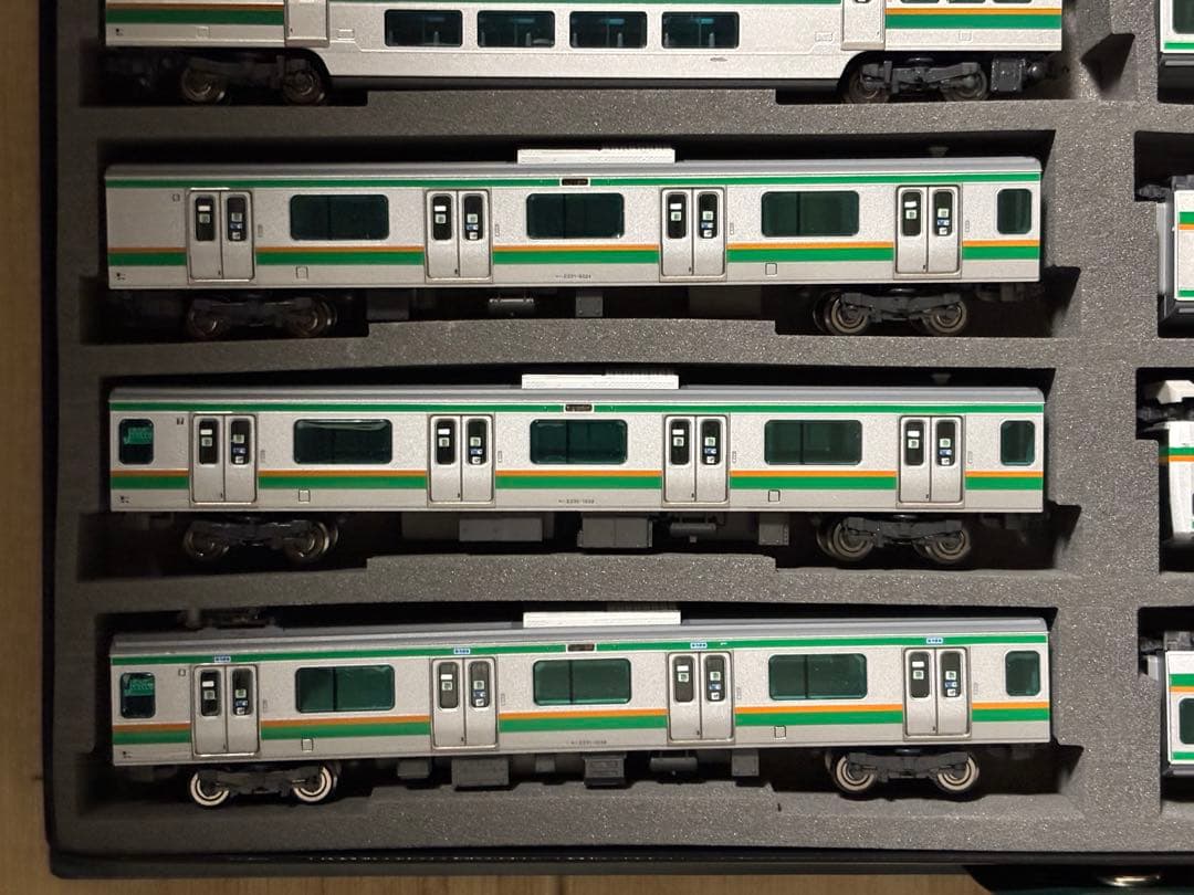 加工品 TOMIX E231系1000番台 15両宇都宮線 高崎線