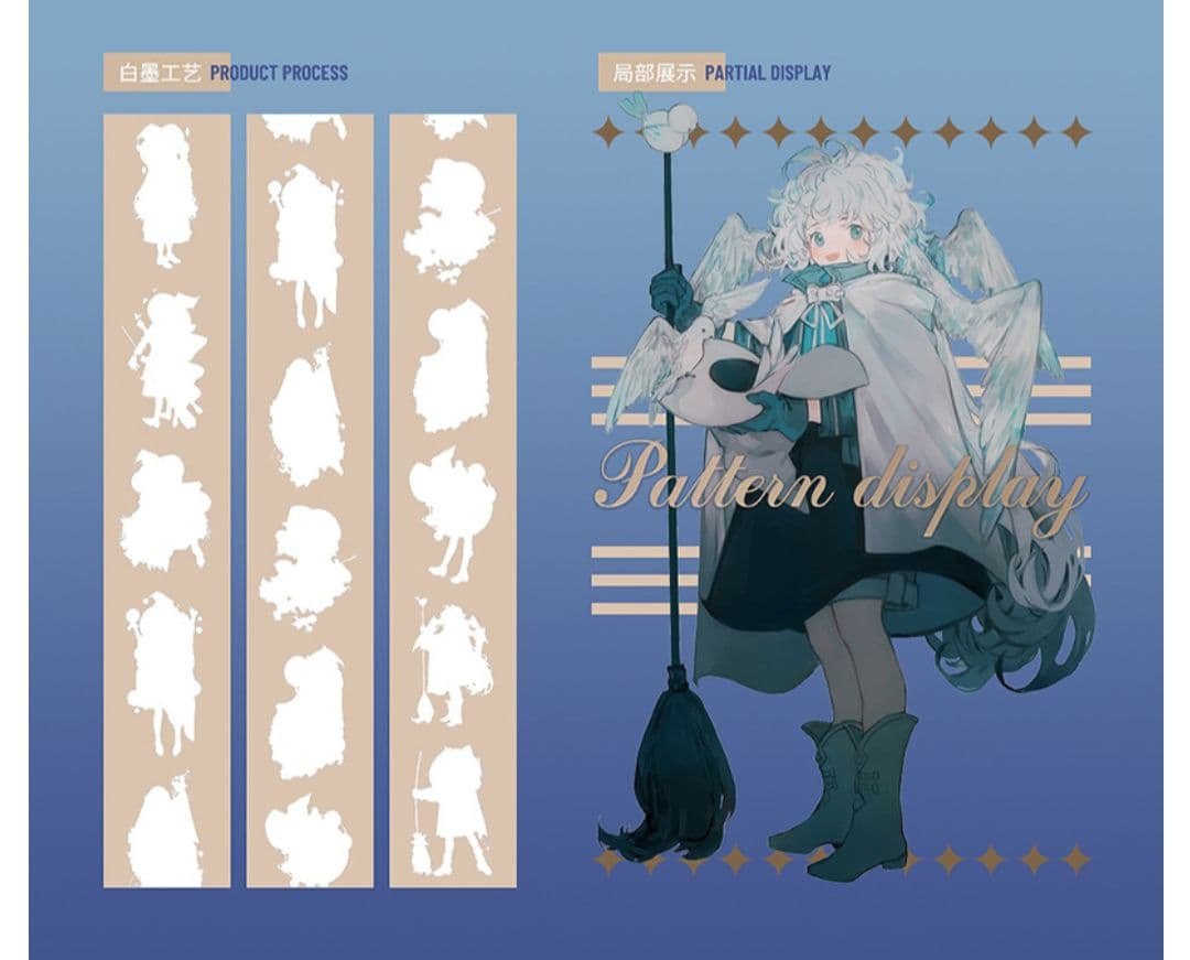 J467＃藏夜(PET)纯情男友切り売り海外人物マステ女の子