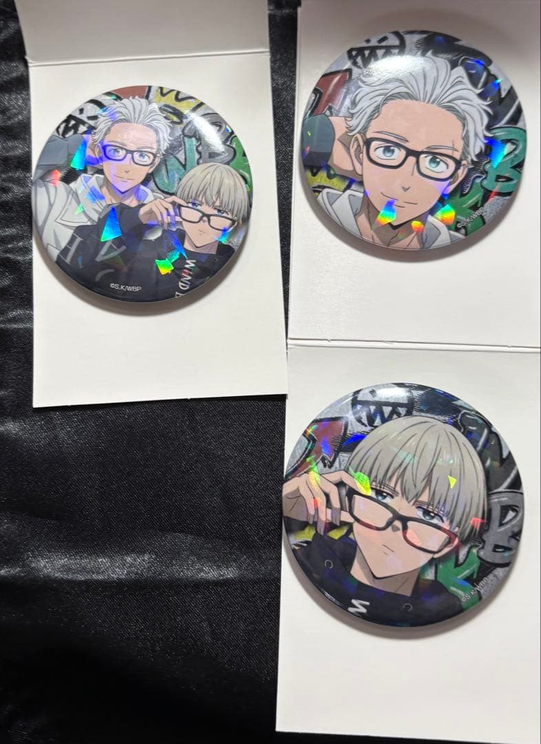 WIND BREAKER】ホログラム缶バッジ Glasses梅宮一、梶蓮 - メルカリ