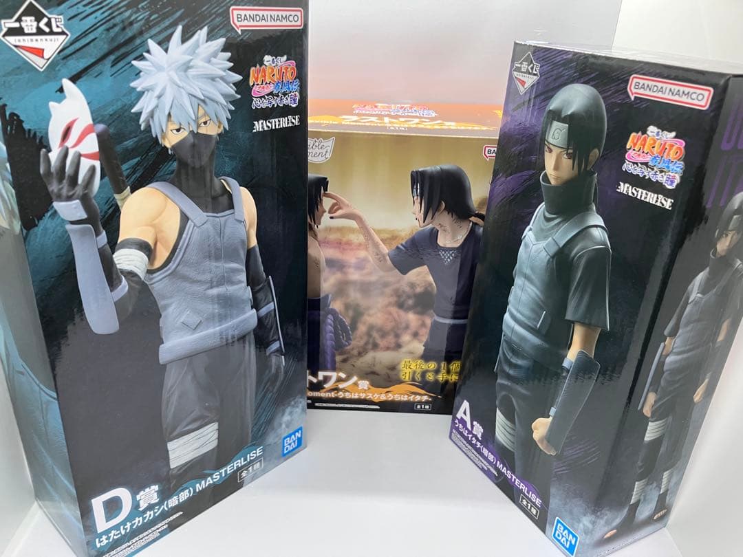 一番くじ NARUTO-ナルト- 疾風伝 心を写す赤き瞳フィギュアセット