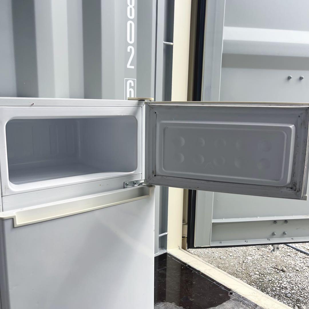 186取付無料！完動品！一人暮らし シンプルホワイトコンパクトサイズ冷蔵庫