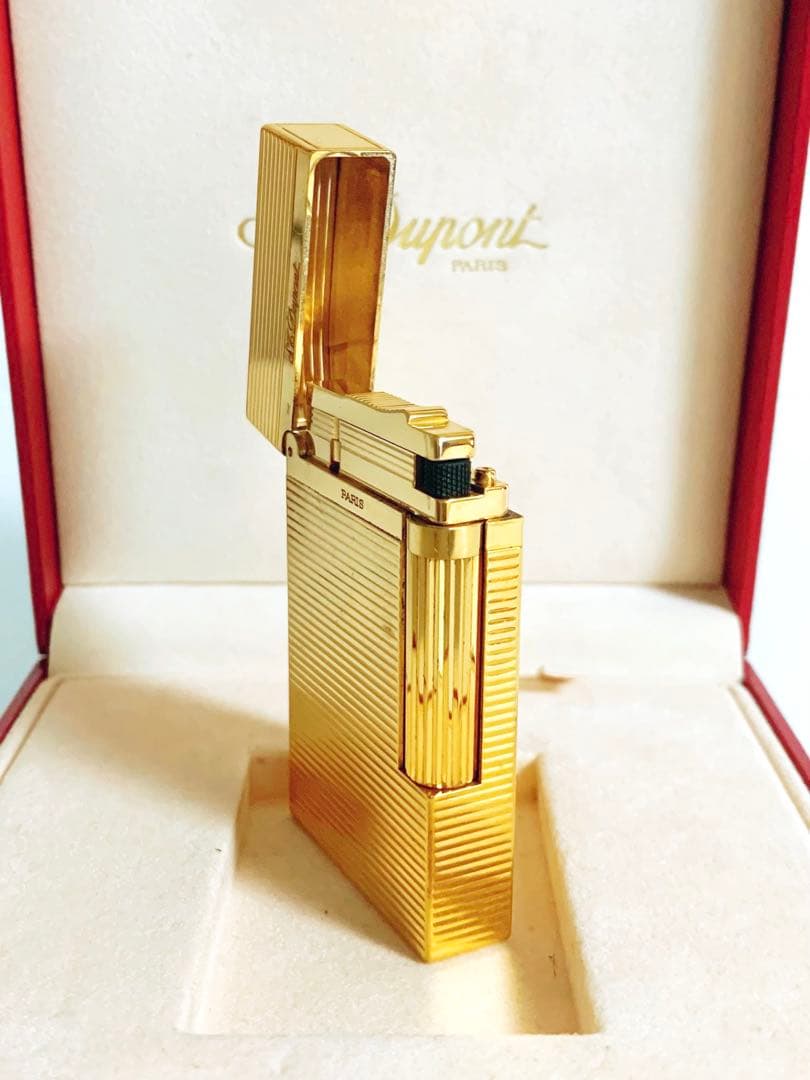 【超快音】S.T.Dupont デュポン ガスライター ライン2 16829