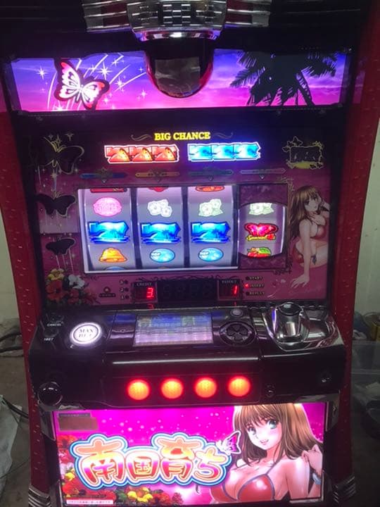 南国育ち30 6号機 コイン不要機付き 送料込み 南国育ち30 中古