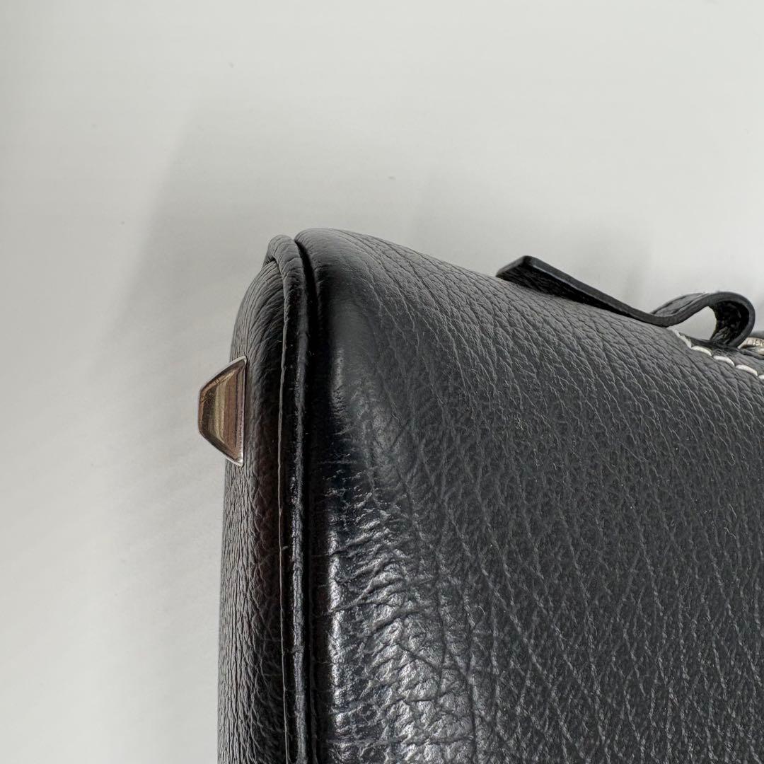 メゾンマルジェラ 5AC 2way ショルダーバッグ ハンドバック ブラック 黒